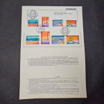 Brasil, Edital de 1972, com selos e CPD/CBC, "Recursos Naturais"