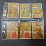 Colecionismo Brasil, lote com 12 Estampas EUCALOL em folha de álbum, com 2 séries completas. Bom estado! Neste mesmo leilão estão sendo vendidas 2 capas para este tipo de folha