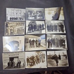 Lote com 12 fotografias déc 30/40, originais de viagem de família brasileira a Europa, a maioria da Bélgica