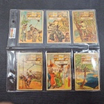 Colecionismo Brasil, lote com 12 Estampas EUCALOL em folha de álbum, com 2 séries completas. Bom estado! Neste mesmo leilão estão sendo vendidas 2 capas para este tipo de folha