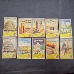 Brasil, lote com 10 estampas EUCALOL diferentes