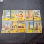 Brasil, lote com 10 estampas EUCALOL diferentes