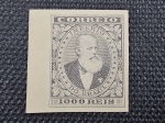 Brasil Império, ensaio COTTEN na cor cinza, D. Pedro II