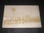 Brasil, postal déc 10, "Rio de Janeiro - Desfile Militar em 1915 na Quinta da BOA VISTA (parada de 7 de Setembro)". Raríssimo registro! Perfeito! Capa do nosso catálogo.