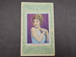 Brasil, postal déc 10/20, publicitário da fábrica de balas Vênus, do Rio de Janeiro, atriz Madge Bellamy da Universal. Excelente estado! Raro item!