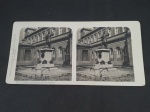 Brasil, fotografia estereoscópica, déc 00/10, oferta da Papelaria Gomes Pereira, "Rio de Janeiro - Escola de Bellas Artes". Impecável!