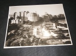 Brasil, fotografia original, déc 30/40,"Rio de Janeiro - VISTA Parcial", Praia do Flamengo. Perfeita! Med. 16 x 21 cm