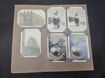 Brasil, lote com 12 fotografias originais, déc 40, do mesmo álbum das fotos do Pracinha da FEB, que estão sendo vendidas neste leilão. Após a baixa na guerra, o soldado casou e fez a sua lua de mel no Rio de Janeiro. Vê-se o Pão de Açúcar, Paquetá, Zôo da Quinta da Boa Vista, etc.