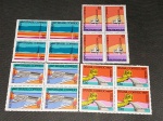 Brasil, série completa RHM C728/731 "Recursos Minerais". Valor de catálogo de 152 reais