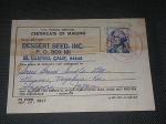 EUA, Certificado de resposta com porte de 5 cents de 1971. Excelente estado! Difícil de encontrar!