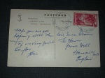 Itália, postal do navio "OTRANTO" da Orient Line, circulado para Inglaterra, com carimbo marítimo "NAPOLI/AZ. MARÍTIMA". Impecável!