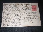 Brasil, postal circulado de Pernambuco para Alemanha em 1924. Carimbo Paquete batido em selo da série Vovó de 200 réis. Raríssimo item! Cotação internacional! Estimativa de 60 dólares