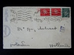 França, carta circulada da França para Holanda, com carimbo e tarja de censura Nazista, circulado em 1942. No verso franquia mecânica de Censura Nazista em Vermelho. Rara e em Bom estado de conservação. OBS: O item não Promove ou glorifica a violência da intolerância racial ou religiosa. Está à venda apenas para fins de preservação da memória histórica. A Casa de Leilões não faz apologia a quaisquer movimentos políticos ou ideológicos, bem como repudia qualquer ideologia de cunho racista.