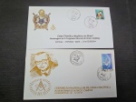 Brasil, lote com 2 FDC's com CBC's diferentes do tema Maçonaria. Difíceis de encontrar. Excelente estado!