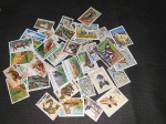 Lote com 35 selos comemorativos do tema Fauna, diferentes, selecionados