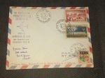 França, envelope circulado para o Brasil, carimbo de 1º vôo de 20/MAIO/1961, DE LUFTHANSA de Paris para América do Sul, pelo quadrimotor BOEING 720B. Lindo item , impecável. Raro!