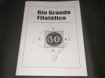 Revista "Rio Grande Filatélico" com muitos artigos interessantes. Vide filme! Nº 84/2019