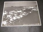 Brasil, fotografia original, déc 30/40, Rio de Janeiro - Praia de Copacabana de noite. FOTOGRAFIA LTM (assinada). Med. 16 x 22 cm. Belo registro! Impecável