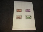 Egito, série aérea, completa, Yv 25/28