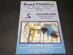 Revista Brasil Filatélico de DEZ/2004, tendo como destaques: Os Primórdios do Sistema Postal nos EUA, Editais, FDC's e outros, Correspondências do Brasil para França transportadas por navios Ingleses antes de 1860 (imperdível!), dentre outros. Sem uso! Vide filme