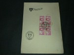 Brasil, folhinha de 1961 dos 50 Anos do Petropolitano F.C. com CBC