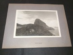 Brasil, fotografia original déc 30/40, Rio de Janeiro - Pão de Açúcar. Med. 12 x 18 cm (só a foto). Impecável!