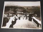 Brasil, fotografia déc 20/30, "Rio de Janeiro - VISTA DO CORCOVADO". Med. 17x22cm
