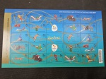 Brasil, folha de selos Olimpíadas Rio 2016. MINT. RHM C3510/C3534. Catálogo 600 reais. Facial de 92,5 reais. (Cod IRS)