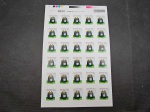 Brasil, folha com 30 selos regulares, facial de 111 reais. MINT