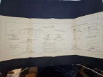 Brasil, déc 20, Planta do Porto de Jaraguá - Maceió e Porto de São Salvador (BAHIA). Med 26 x 61 cm  (LI)