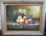 Assinado BREMEN - Impressão em Vinil -  natureza morta -  OST - ACID - Marcas do tempo -  Mede: CM 55x45 cm  e  SM: 42x32 cm  - ROB (1)