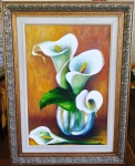 MERCEDES MANGA DE SOUZA - OST -  2000  - Copo de Leite   - Mede: CM: 60x80 e SM: 60x40 - ROB (10)
