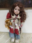 Antiga Boneca em porcelana  - modelo B13- (VEB13)