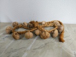 réstea de alho em corda de cizal c/ 13 unid de cabeça de alho- (VE138)