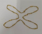Cordão  em Ouro 18K - Mede : fechado ( 29 cm ) - 7,9 g