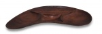 ANTIGA PESTISQUEIRA EXECUTADA EM MADEIRA NOBRE COM QUATRO DIVISÓRIAS. MEDINDO 18 X 37.5 CM