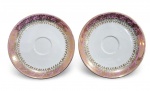 DOIS PIRES AVULSOS EM PORCELANA STEATITA. PARA REPOSIÇÃO. MEDINDO 15 CM