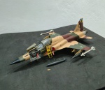 Plastimodelismo Caça Northrop F-5E Tiger II FAB  Camuflagem Clássica Sudoeste Asiático (Nº 70 / C