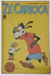 Gibi Raro Temático de Futebol Disney: O Pato Donald apresenta ZÉ CARIOCA  Nº 811 (Maio de 1967)  Editora Abril