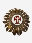 "Ordem da Cruz de Cristo , Grau comendador , em prata e esmalte, em muito bom estado.