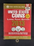 Catálogo Whitman The Official Red – A Guide Book of United States Coins – Large Print Edition 2013.
