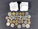 Moedas circuladas da Holanda e 37 envelopes identificados; 1 Gulden 1975, 25 Cents 1962, 25 Cents 1970, 25 Cents 1980, 25 Cents 1987, 5 Cents 1984, 5 Cents 1985, 1 Gulden 1968, 5 Cents 1988, 1 Gulden 1973, 1 Cent 1970, 1 Cent 1971, 25 Cents 1976, 5 Cents 1992, 10 Cents 1955, 10 Cents 1965, 10 Cents 1966, 25 Cents 1978, 10 Cents 1970, 10 Cents 1972, 1 Cent 1975, 10 Cents 1974, 10 Cents 1976, 10 Cents 1977, 5 Cents 1990, 1 Gulden 1976, 10 Cents 1973, 1 Gulden 1977, 1 Gulden 1980, 1 Gulden 1982, 5 Gulden 1988, 2 ½ Gulden 1970, 2 ½ Gulden 1980, 5 Cents 1971, 5 Cents 1977, 5 Cents 1980, 5 Cents 1967, 10 Cents 1980, 1 Gulden 1980.