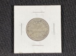 Moeda circulada de 1 Mark de prata, Alemanha 1875.