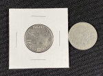 Moedas circuladas da Itália – Segunda Guerra Mundial, 50 Centesimi 1939 XVII, 50 Centesimi 1939 XVIII.