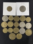 Moedas circuladas da França após 1950, 10 Francs 1950 B, 10 Francs 1951 B x 2, 10 Francs 1953, 10 Francs 1955, 10 Francs 1957, 20 Francs 1951, 20 Francs 1951 B x 2, 20 Francs 1952, 20 Francs 1952 B, 20 Francs 1953, 50 Francs 1951, 50 Francs 1953, 100 Francs 1954 x 2, 100 Francs 1955 x 3.