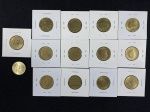 Moedas circuladas da Itália, 200 Liras 1978, 200 Liras 1979, 200 Liras 1980, 200 Liras 1980 – Valorizzazione Della Donna  FAO, 200 Liras 1988, 200 Liras 1991, 200 Liras 1995, 200 Liras 1998, 200 Liras 1989 – Centenário do Arsenal Militar Marítimo de Taranto, 200 Liras 1990 – Consiglio di Stato, 200 Liras 1992  Exposição Mundial de Filatelia Temática, 200 Liras 1993 – 70 Aeronautica Militar, 200 Liras 1994 – Arma del Carabinieri x 2.
