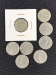 Moedas circuladas da Itália, 20 Cent 1918, 20 Cent 1919, 20 Cent 1909, 20 Cent 1910, 20 Cent 1911, 20 Cent 1920, 20 Cent 1921, 20 Cent 1922.