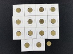 Moedas circuladas da França, 10 Centimes – 1978, 10 Centimes  1979, 10 Centimes  1980, 10 Centimes  1981, 10 Centimes  1982, 10 Centimes  1983, 10 Centimes  1984, 10 Centimes  1985, 10 Centimes  1986, 10 Centimes  1987, 10 Centimes  1988, 10 Centimes  1989, 10 Centimes  1990, 10 Centimes – 1997, 10 Centimes  1998.