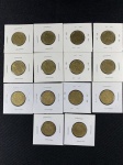 Moedas circuladas da França, 20 Centimes – 1962, 20 Centimes  1963, 20 Centimes  1964, 20 Centimes  1967, 20 Centimes  1969, 20 Centimes  1970, 20 Centimes  1971, 20 Centimes  1972, 20 Centimes  1973, 20 Centimes  1974, 20 Centimes  1975, 20 Centimes  1976, 20 Centimes – 1977, 20 Centimes  1978.