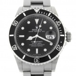 Relógio Rolex Submariner Oyster Perpetual Date - Ref. 16610 - Caixa em Aço - Pulseira em Aço Modelo